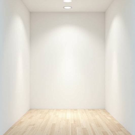 Modern home hallway corridor with ZYSHEN DIY recessed lighting installation and bright architectural downlights