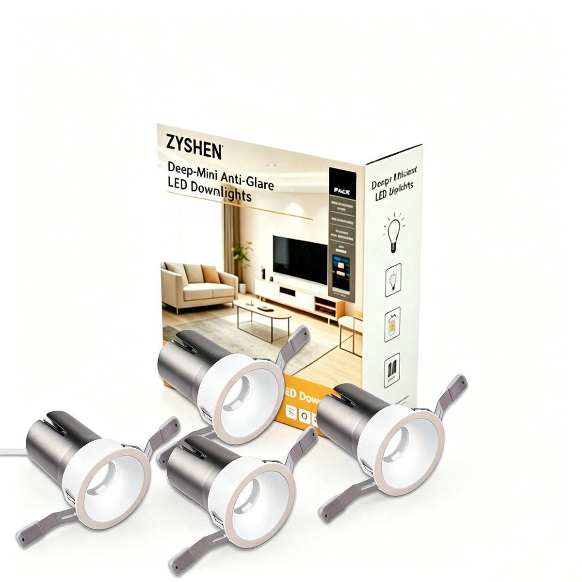 Ultra-Mini Deep Anti-Glare LED Downlight