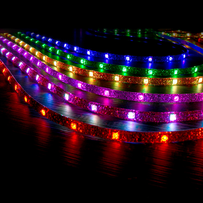 【 Upcoming 】RGB LED color glitter light strip