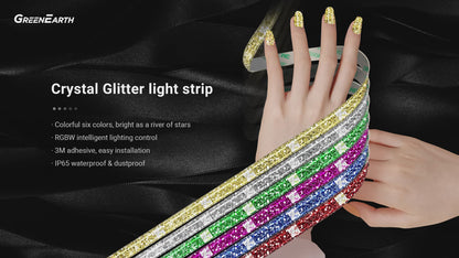 【 Upcoming 】RGB LED color glitter light strip